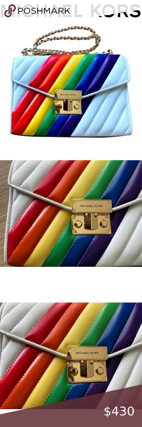 michael kors pride bag|michael kors rainbow purse.